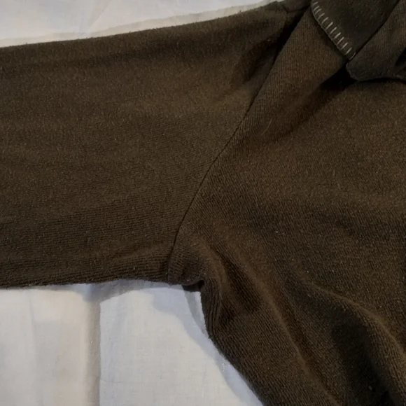 Brown Embroidered Pullover Sweater - Picture 8 of 11